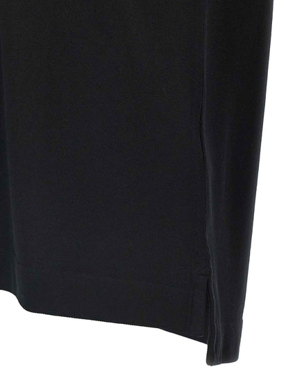 Black Cotton Polo Shirt