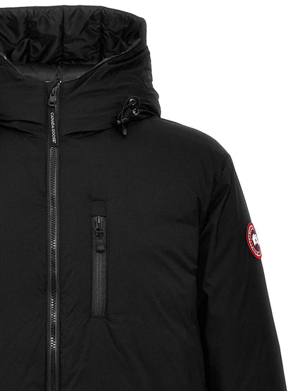 Black Polyester Shell Jacket
