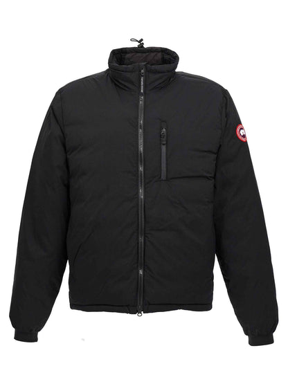 Black Polyester Shell Jacket