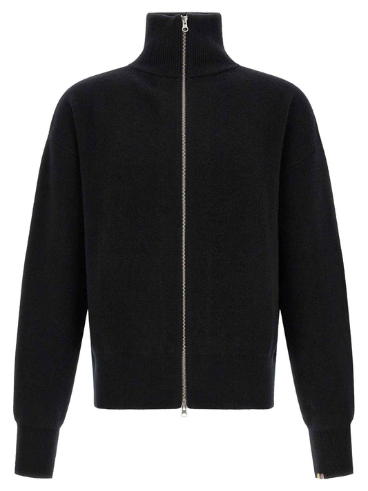 Black Cashmere Cardigan