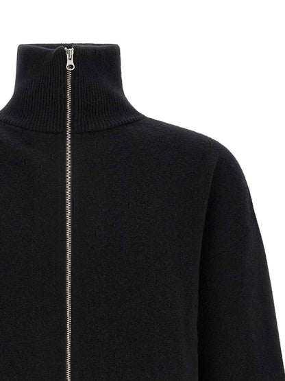 Black Cashmere Cardigan