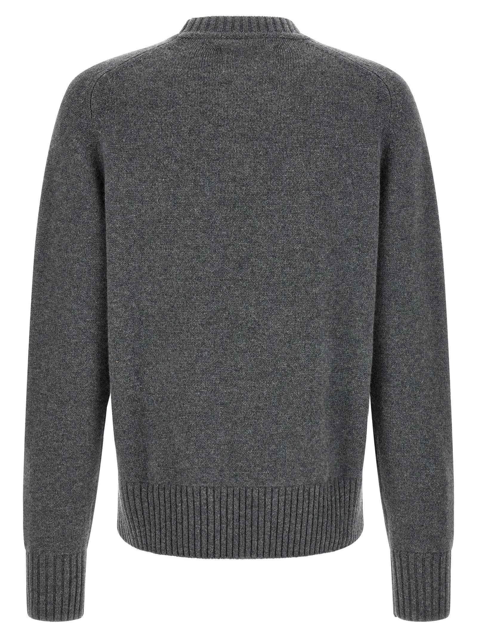 Gray Cashmere Cardigan