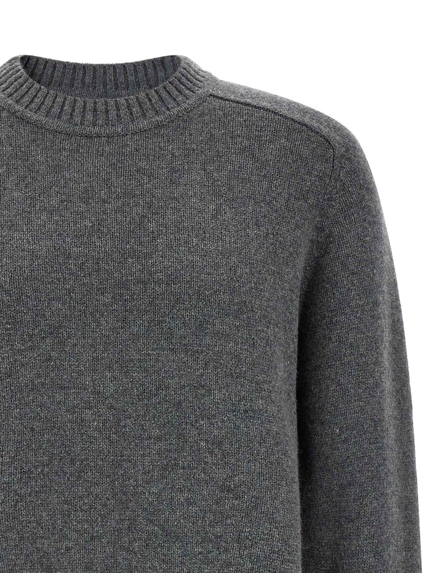Gray Cashmere Cardigan