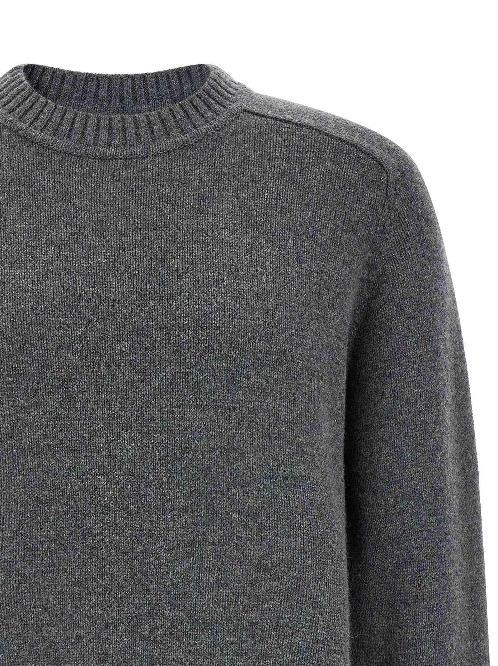 Gray Cashmere Cardigan