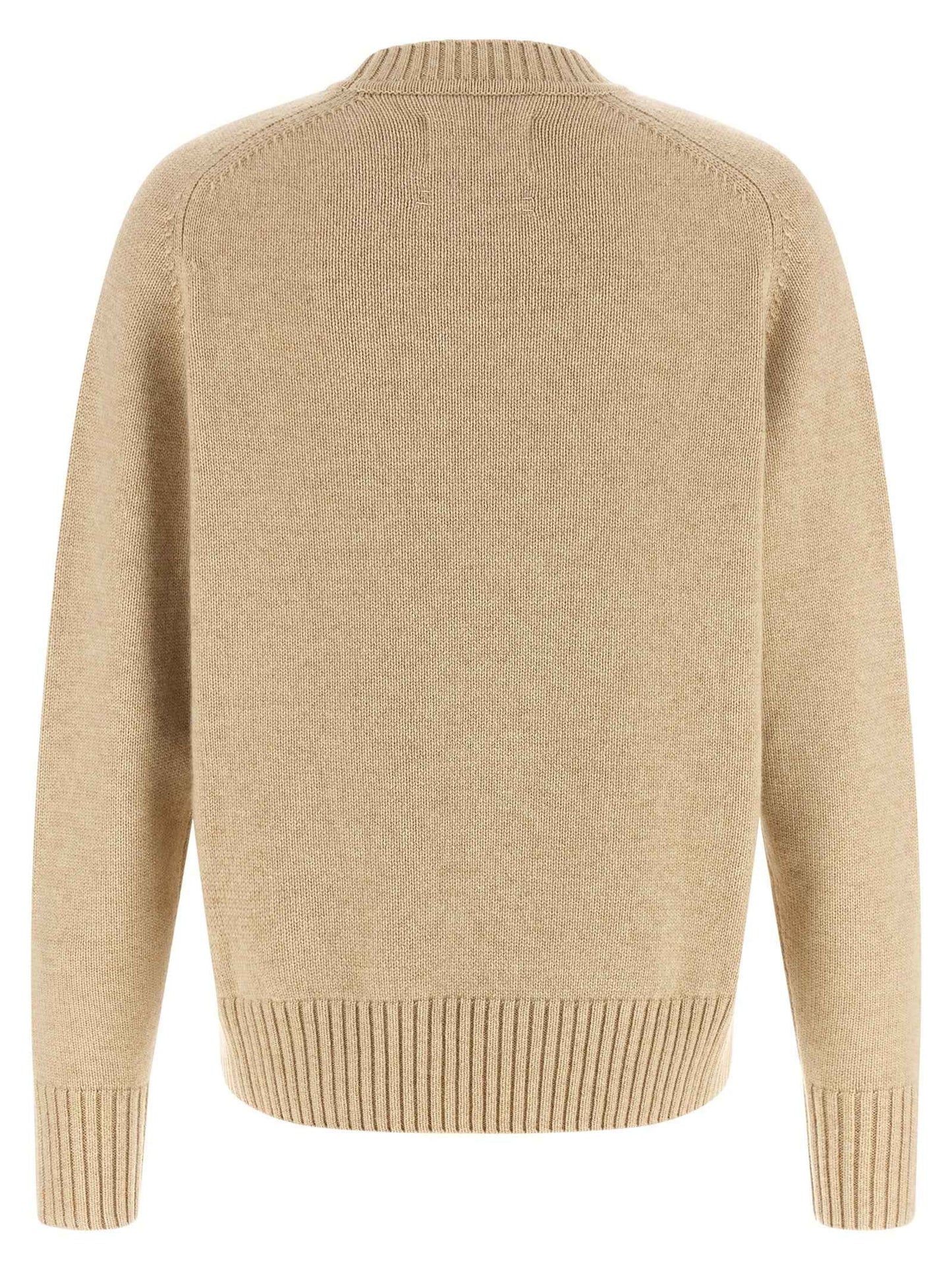 Beige Cashmere Cardigan