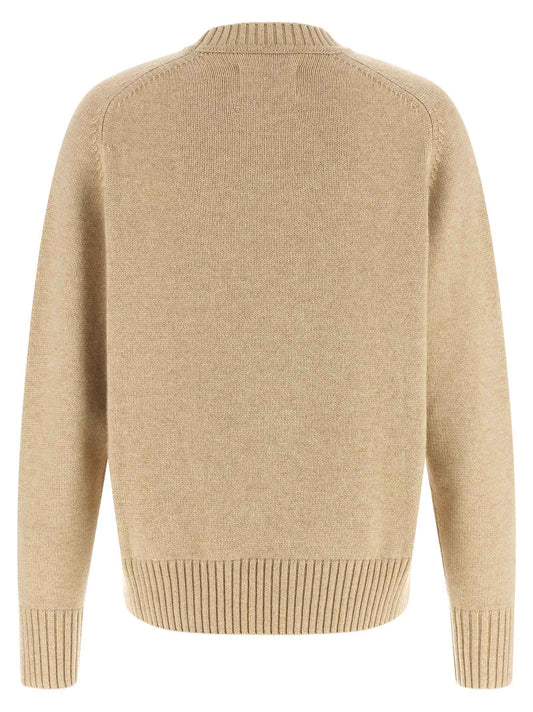 Beige Cashmere Cardigan