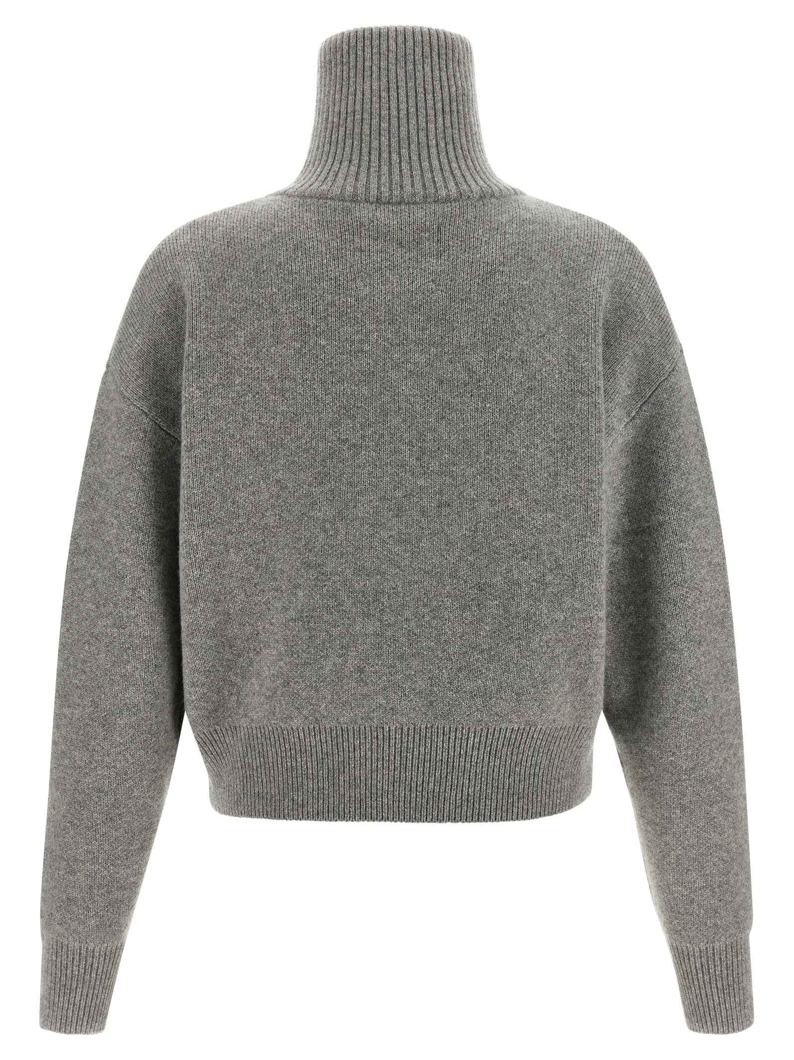 Gray Cashmere Cardigan