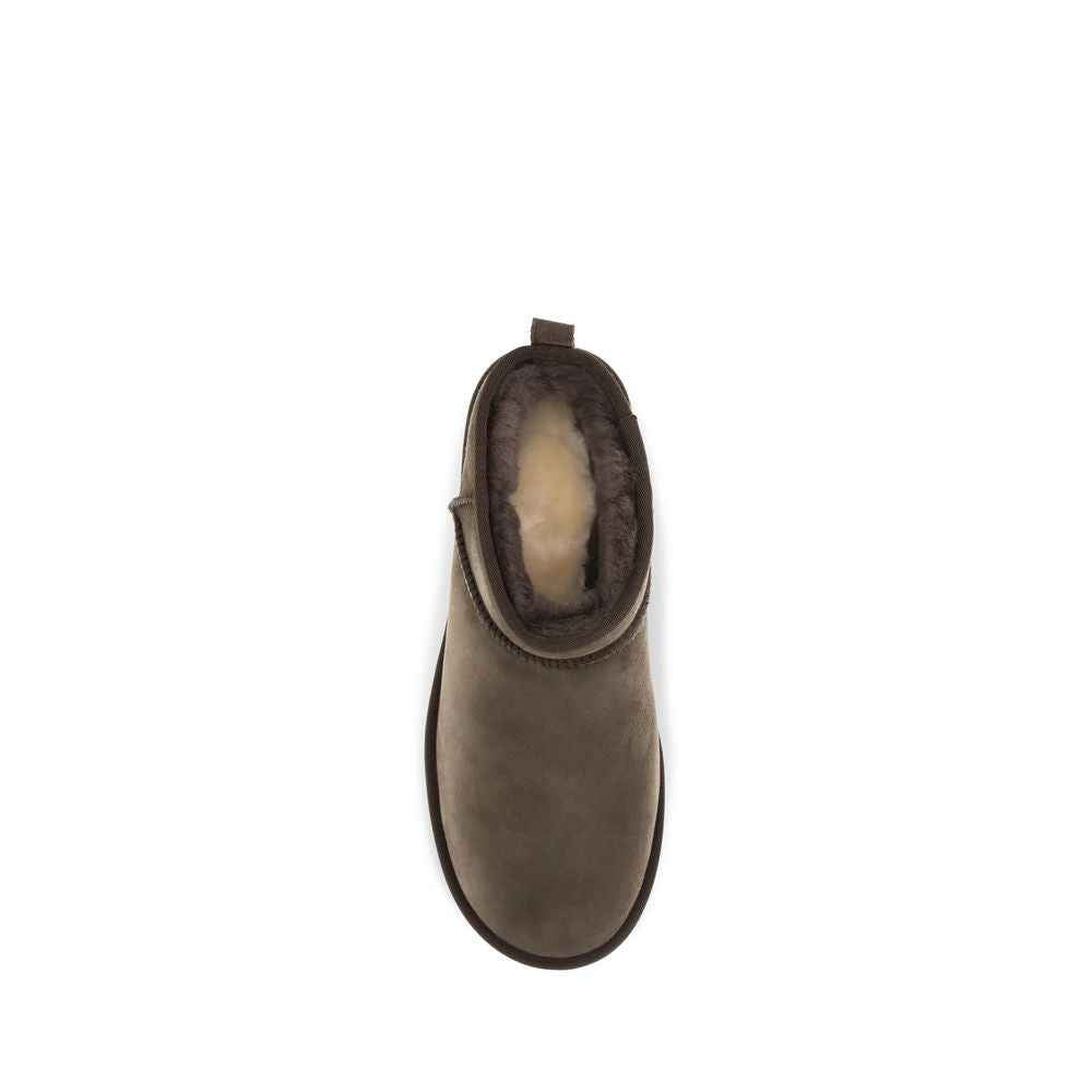 Brown Leather Ankle Boots