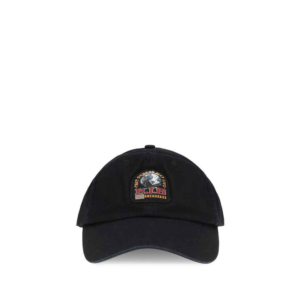 Black Cotton Cap (Baseball Hat)