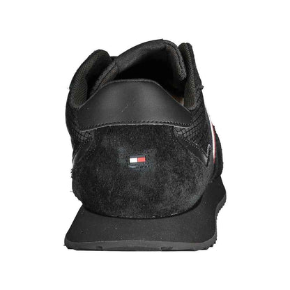 Nero Leather Men Sneaker