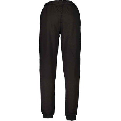 Black Cotton Men's Trousers