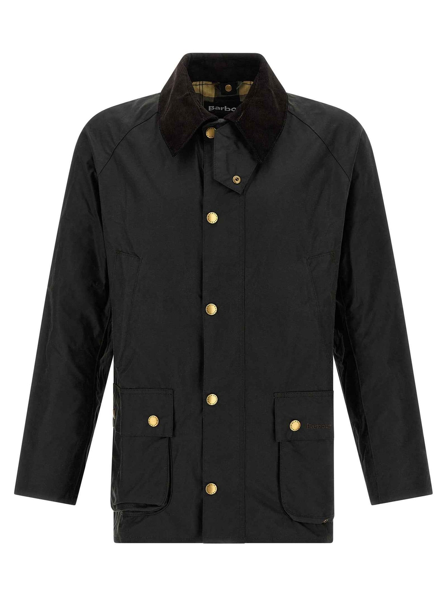 Bicolor Cotton Shell Jacket
