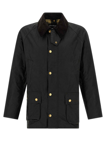 Bicolor Cotton Shell Jacket