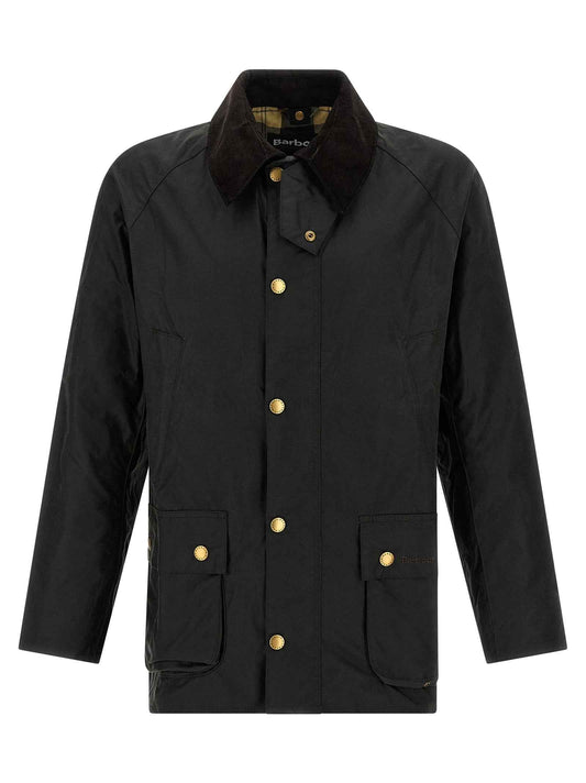 Bicolor Cotton Shell Jacket