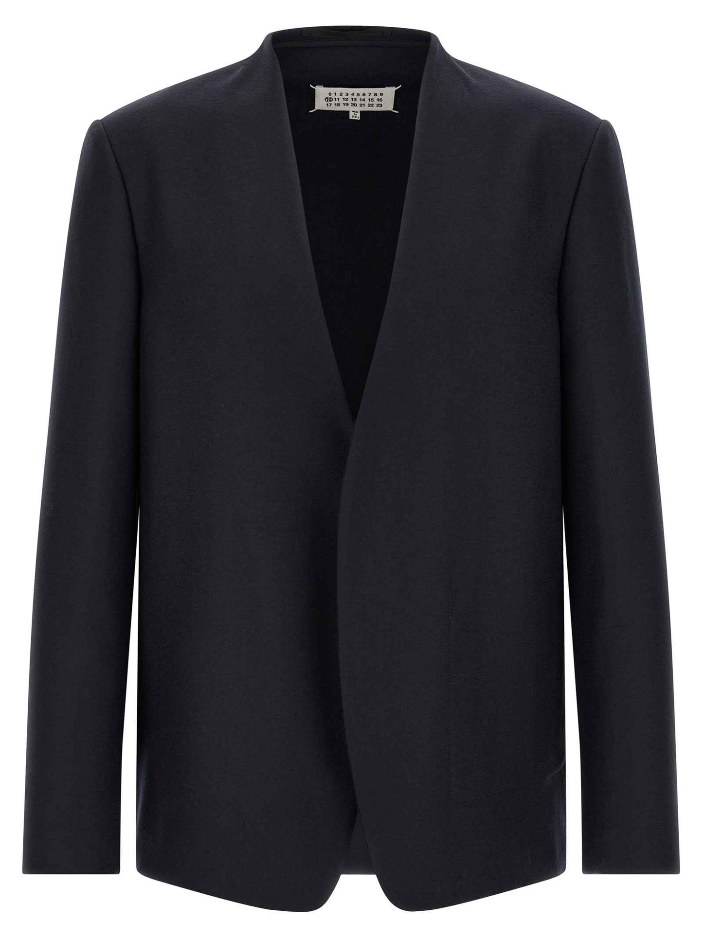 Blue Virgin Wool Blazer