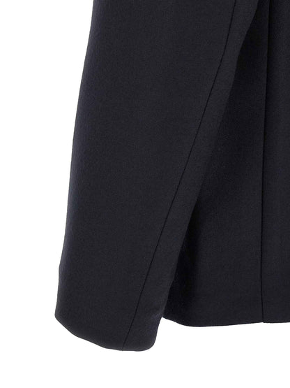 Blue Virgin Wool Blazer