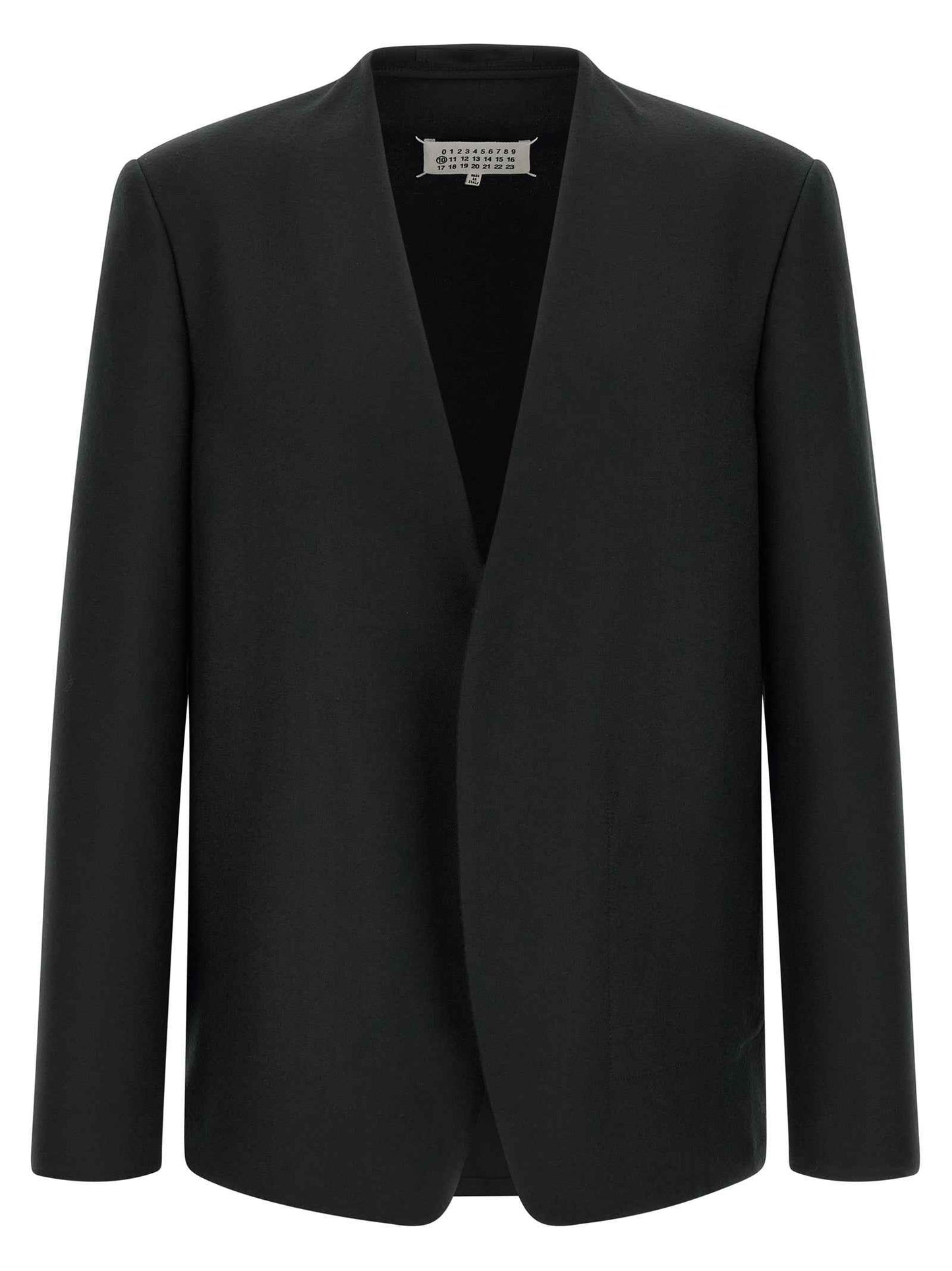 Black Virgin Wool Blazer
