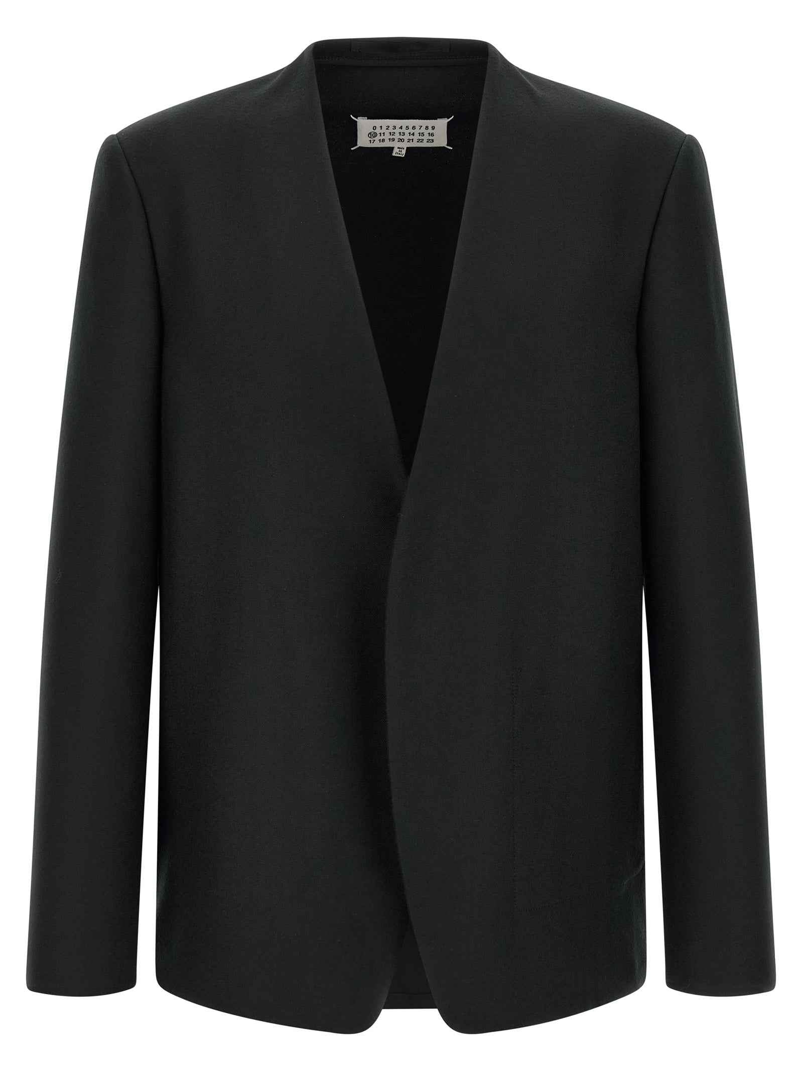 Black Virgin Wool Blazer