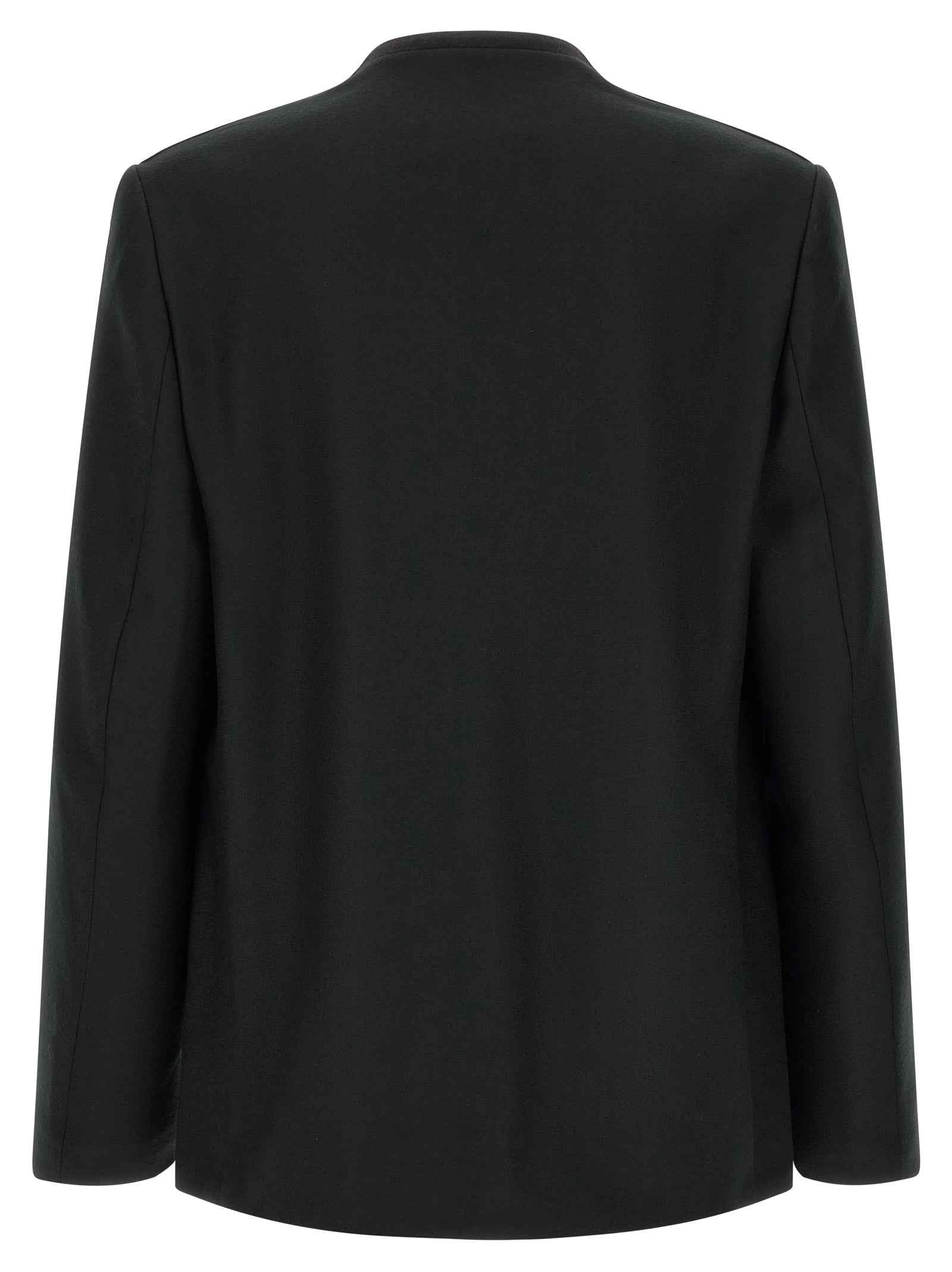 Black Virgin Wool Blazer