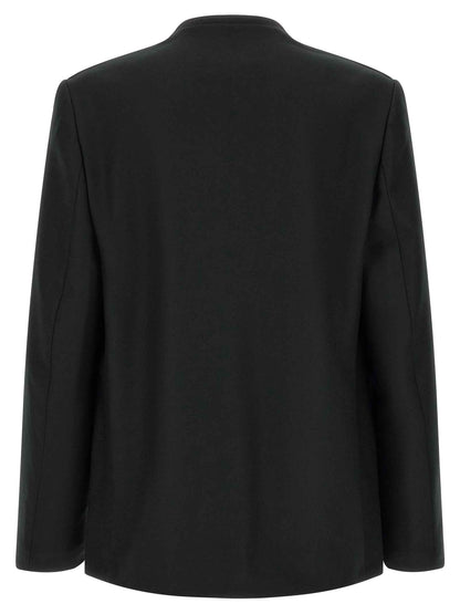 Black Virgin Wool Blazer
