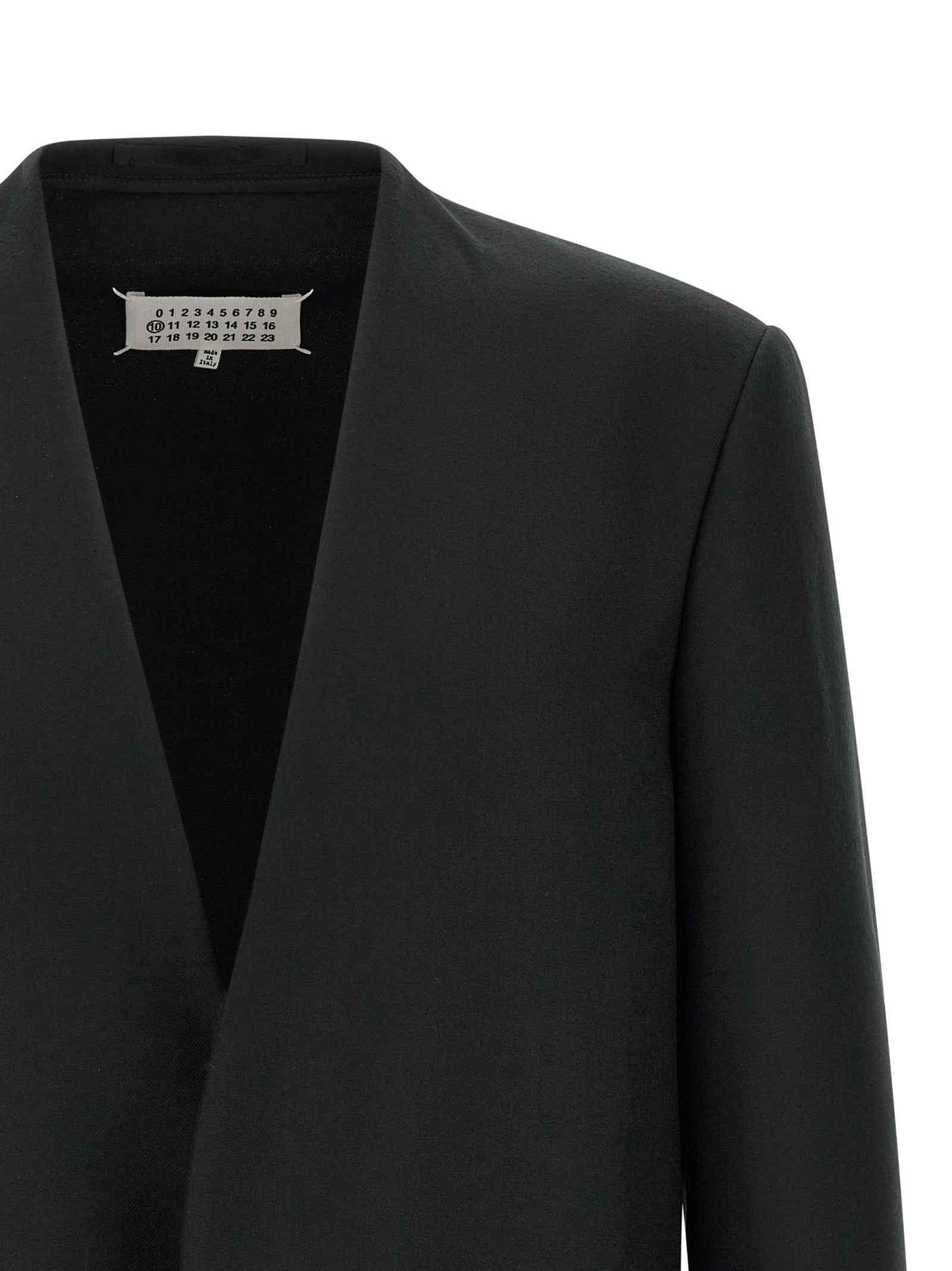 Black Virgin Wool Blazer