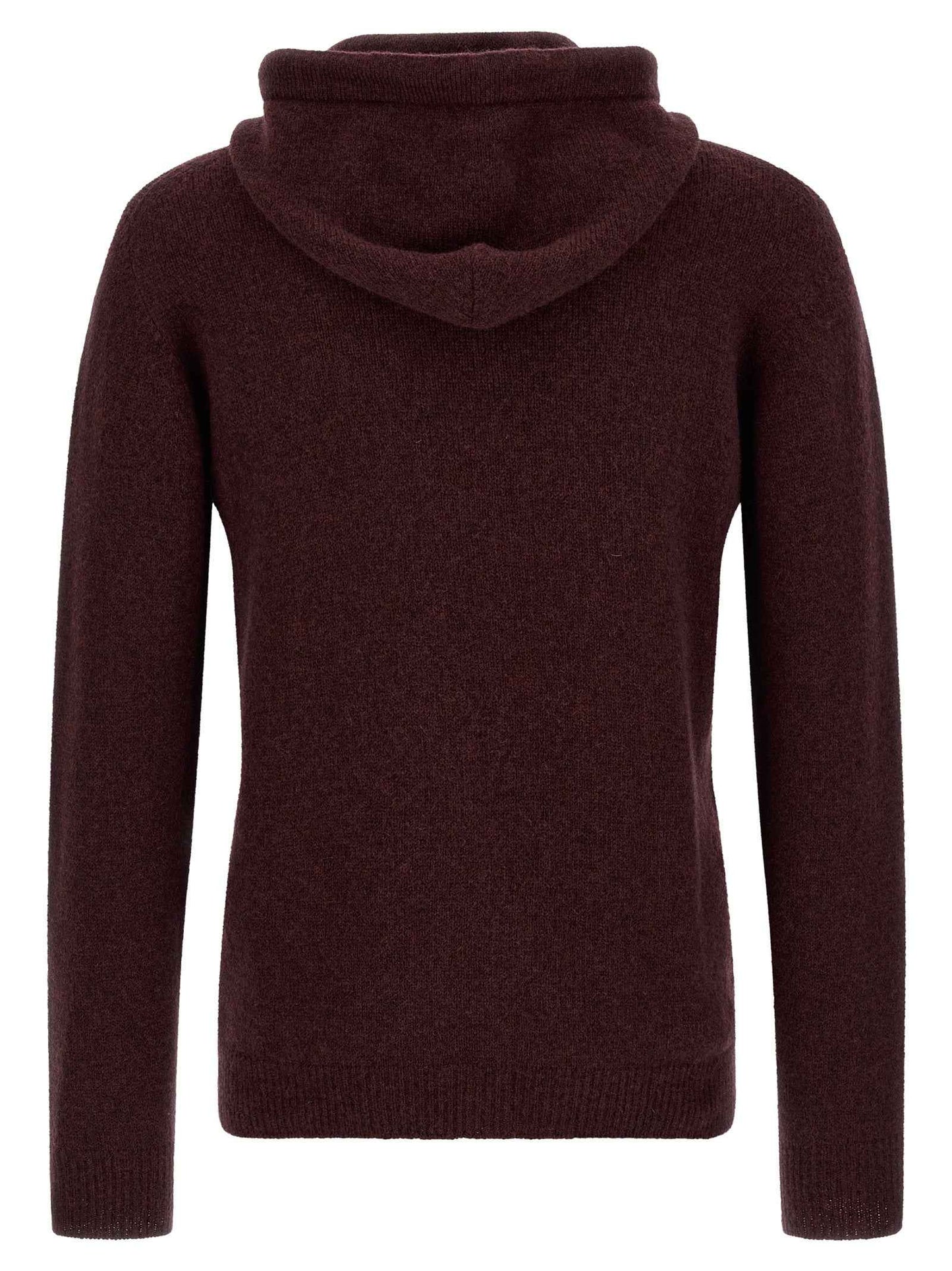 Bordeaux Wool Cardigan