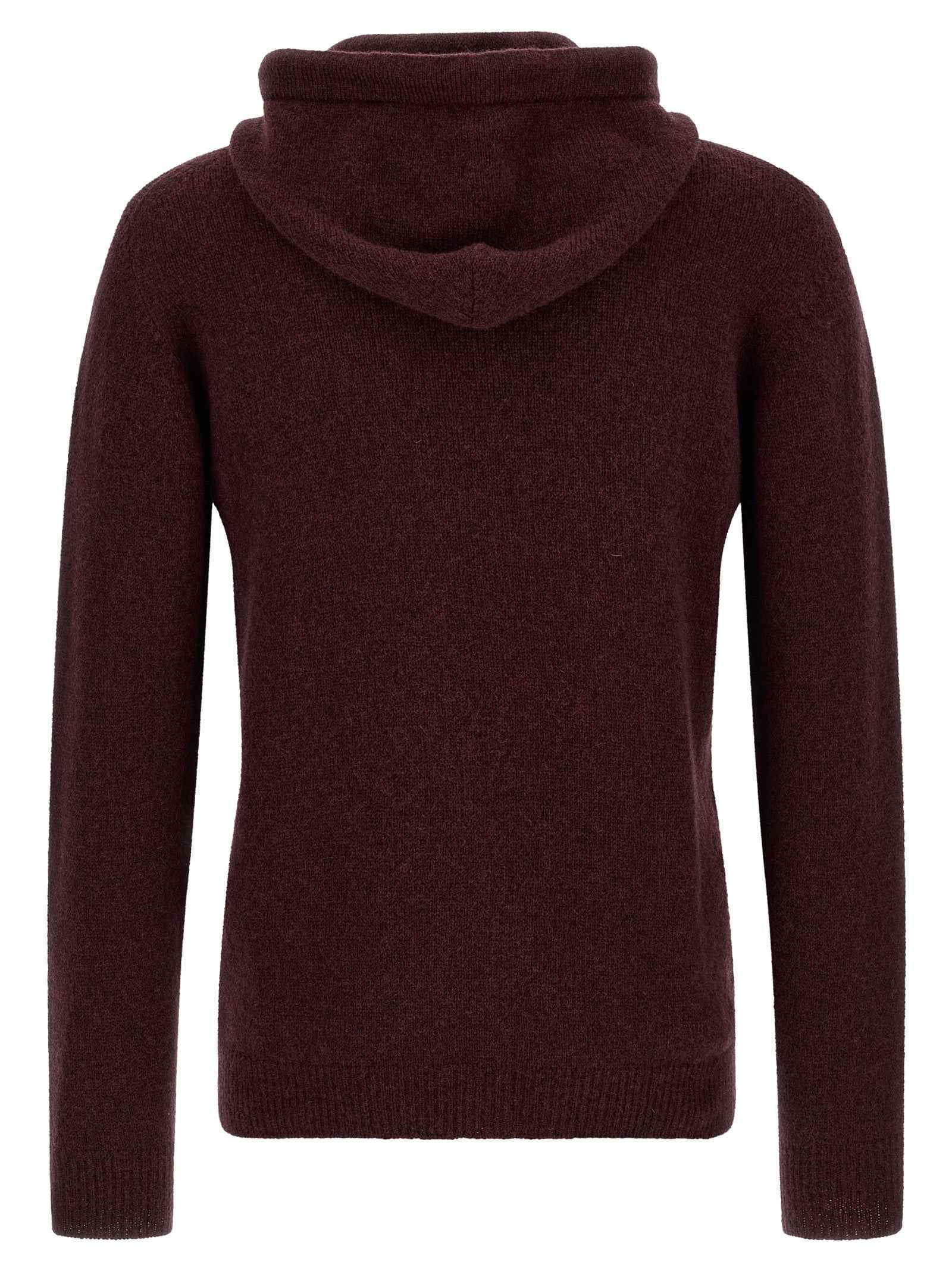 Bordeaux Wool Cardigan
