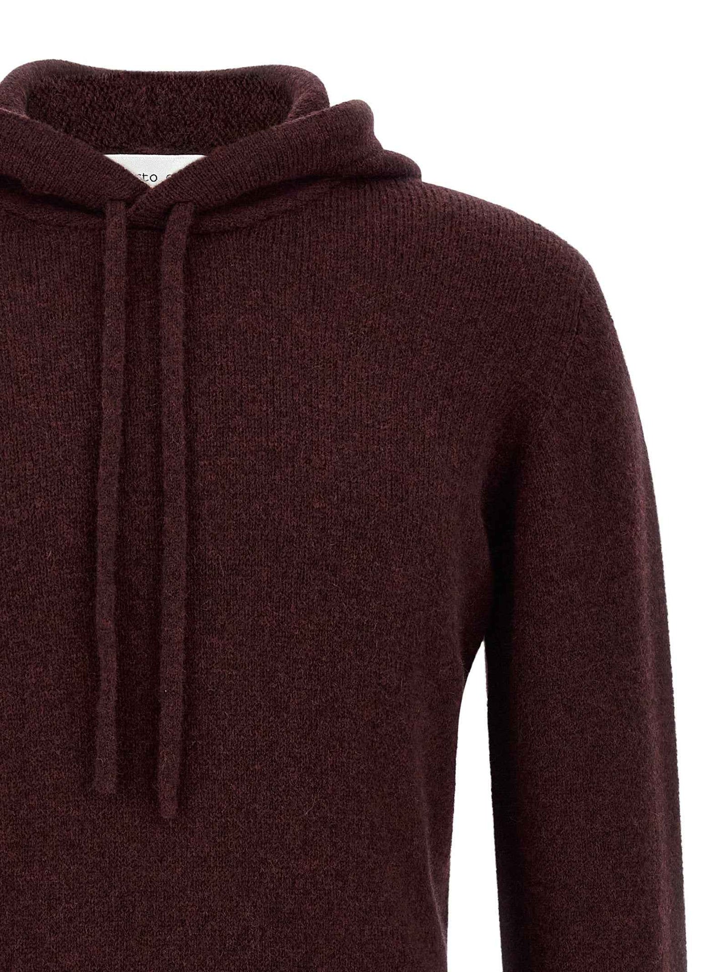 Bordeaux Wool Cardigan