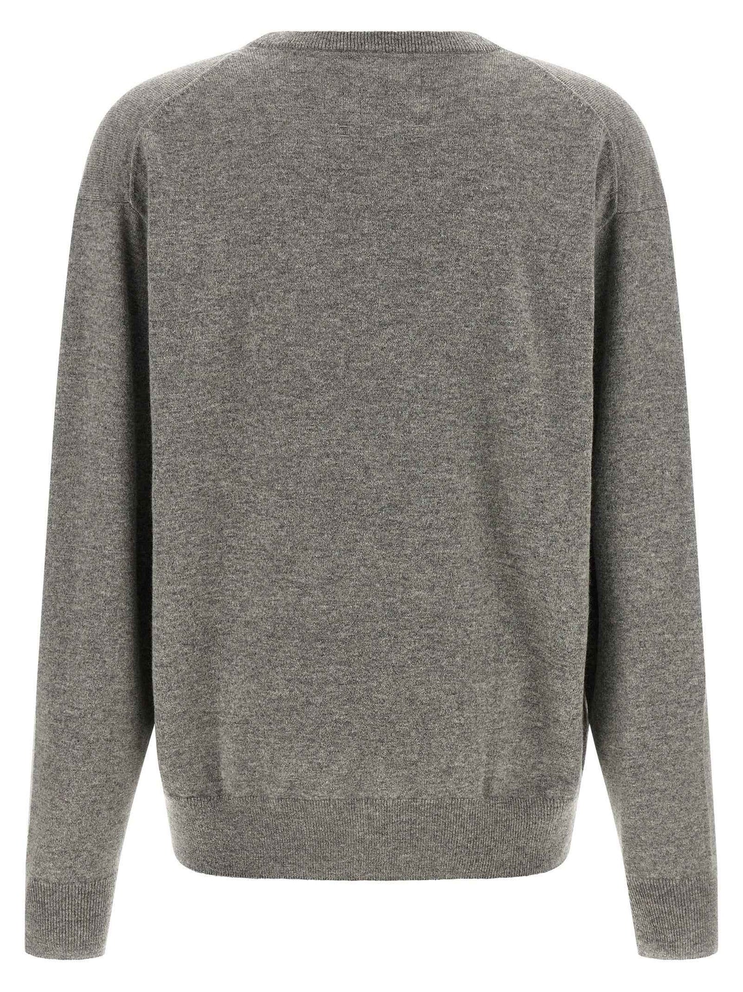 Gray Cashmere Cardigan