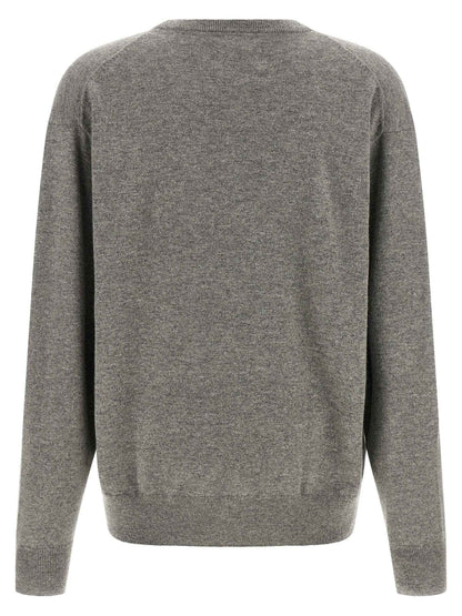 Gray Cashmere Cardigan