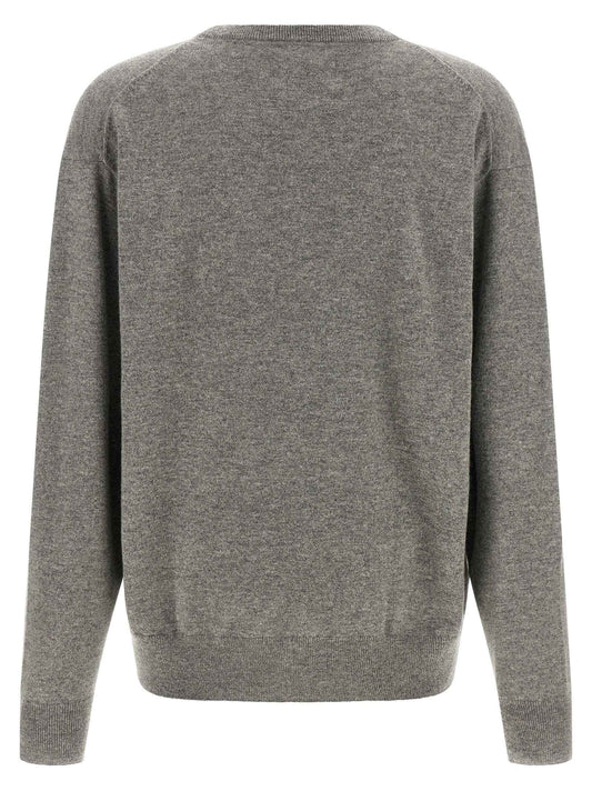 Gray Cashmere Cardigan
