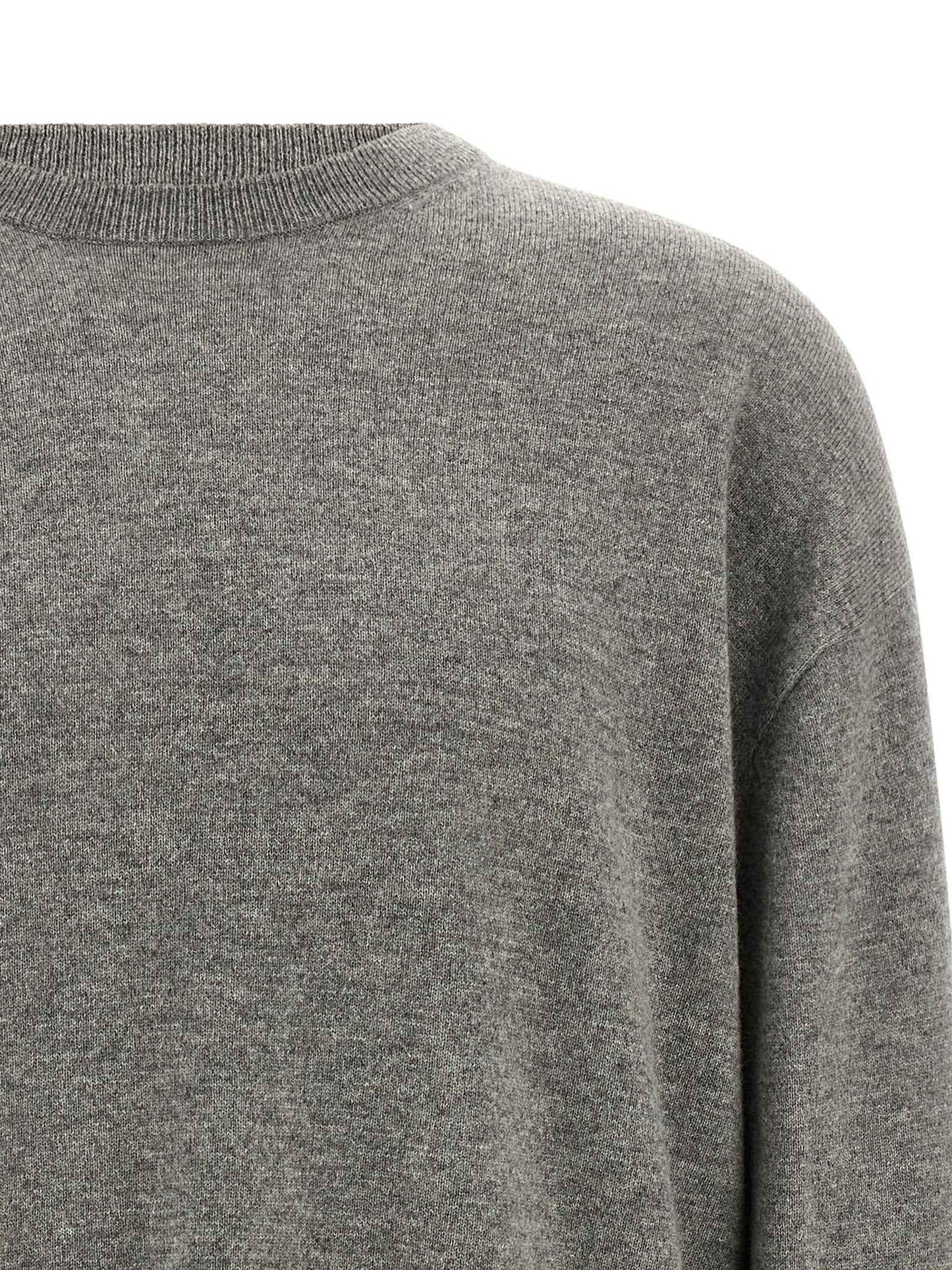 Gray Cashmere Cardigan