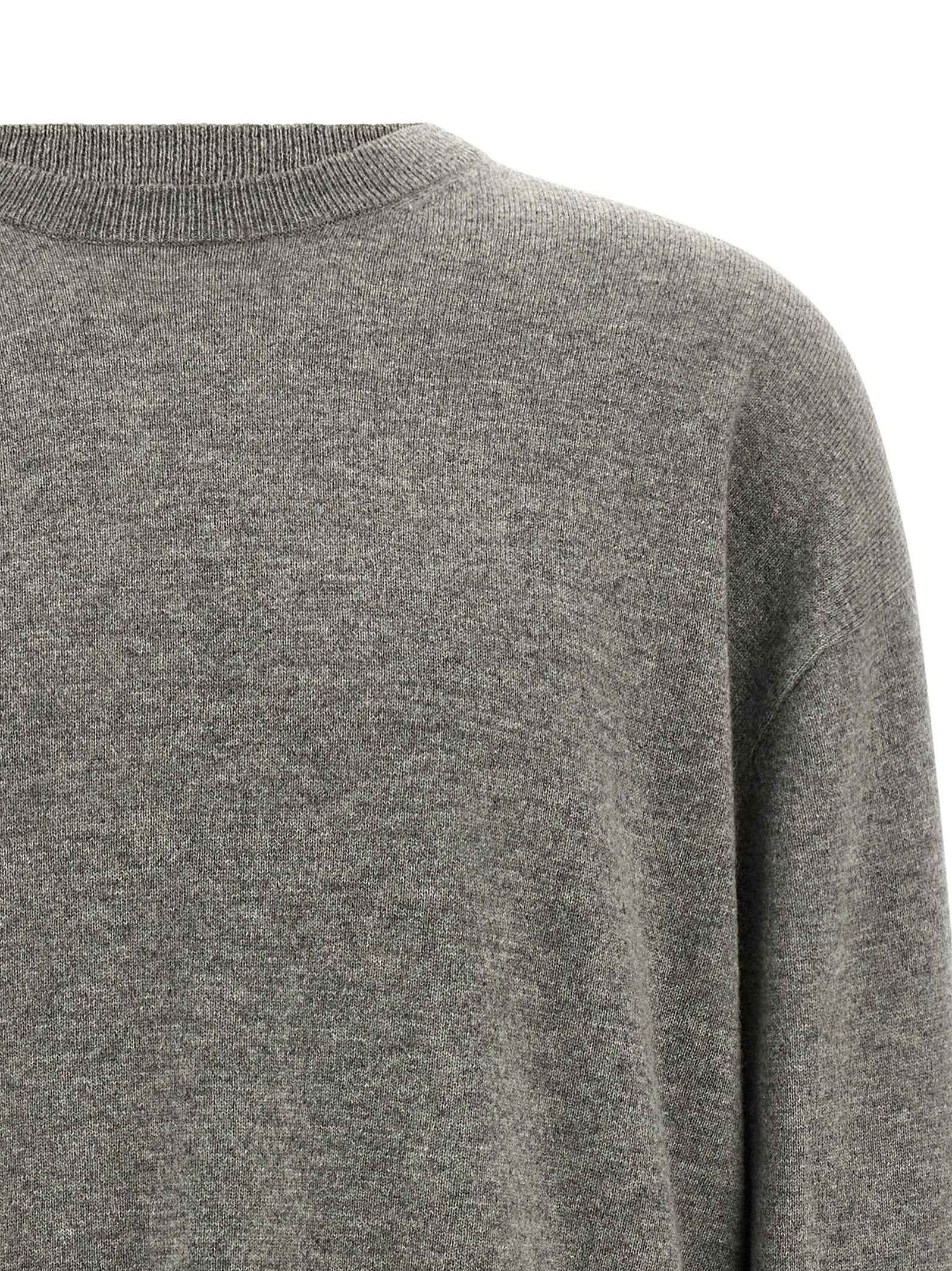 Gray Cashmere Cardigan