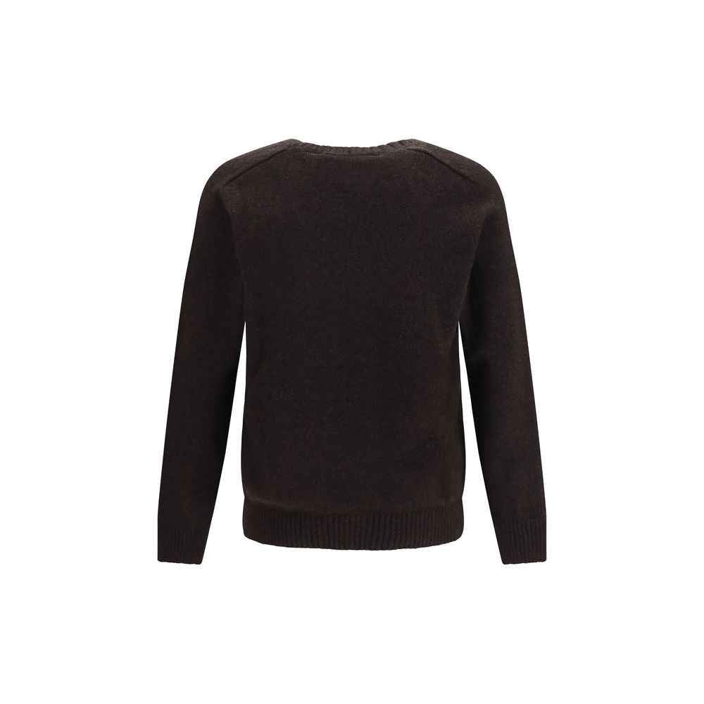 Brown Wool Oves Aries Sweatshirt
