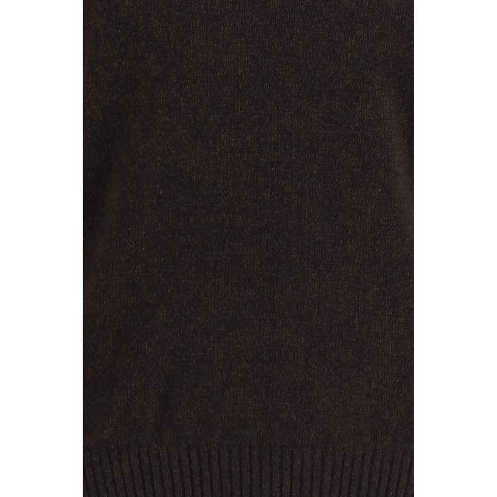 Brown Wool Oves Aries Sweatshirt