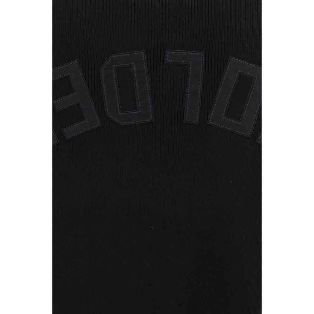 Black Cotton Sweatshirt