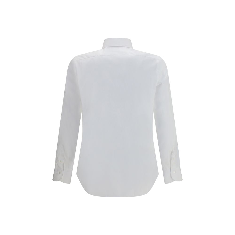 White Cotton Dress Shirt