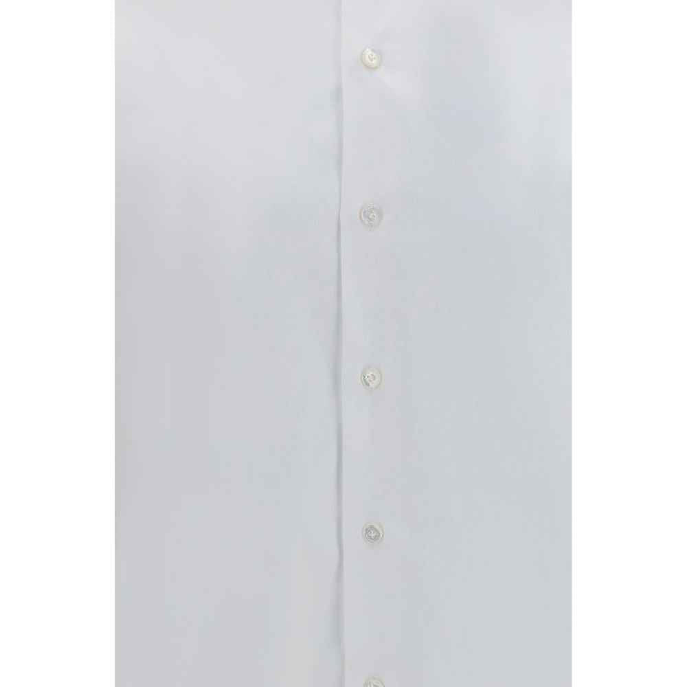 White Cotton Dress Shirt