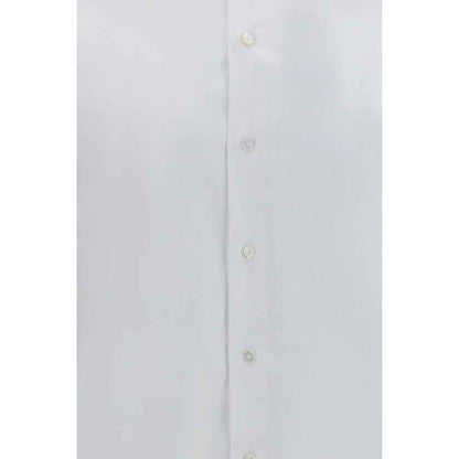 White Cotton Dress Shirt
