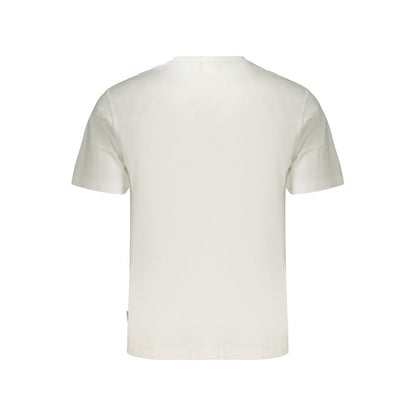 White Cotton Men's T-Shirt