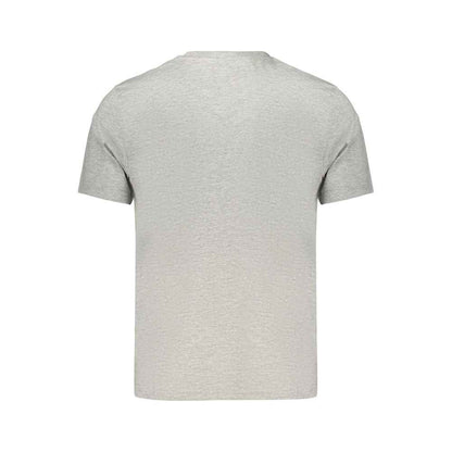 Gray Cotton Men's T-Shirt