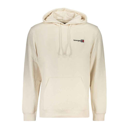 White Cotton Menswear Hoodie