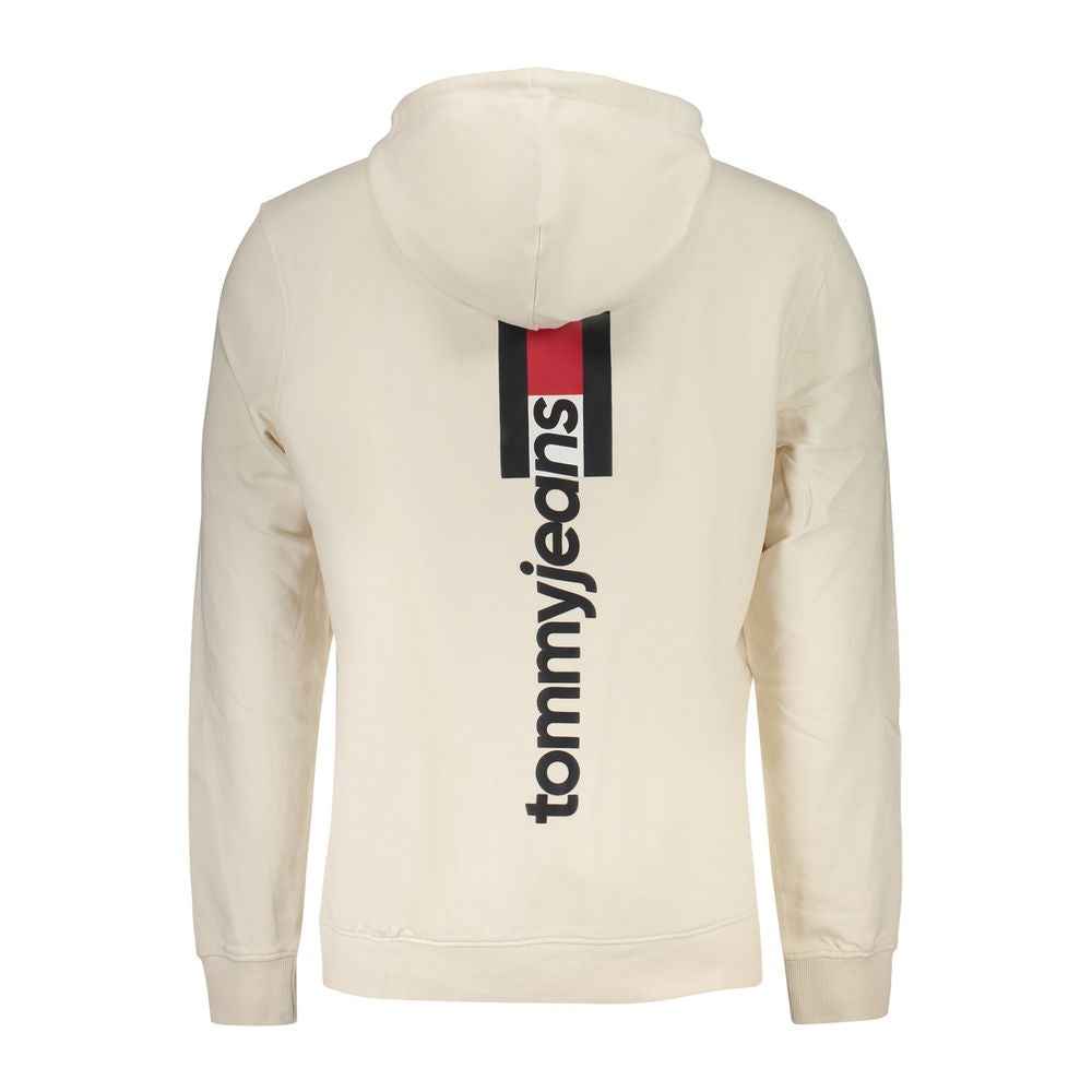 White Cotton Menswear Hoodie