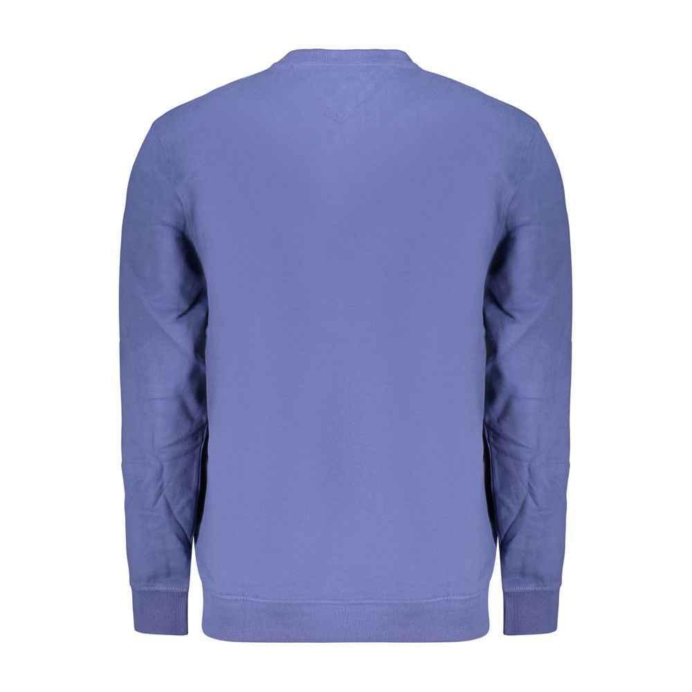 Blue Cotton Men's Sweatshirt