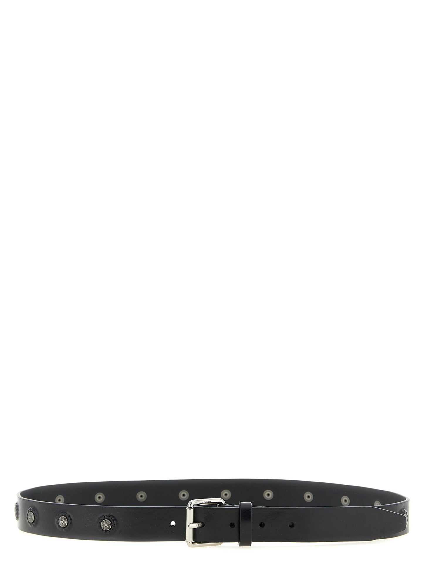 Black Calfskin Regular Belt