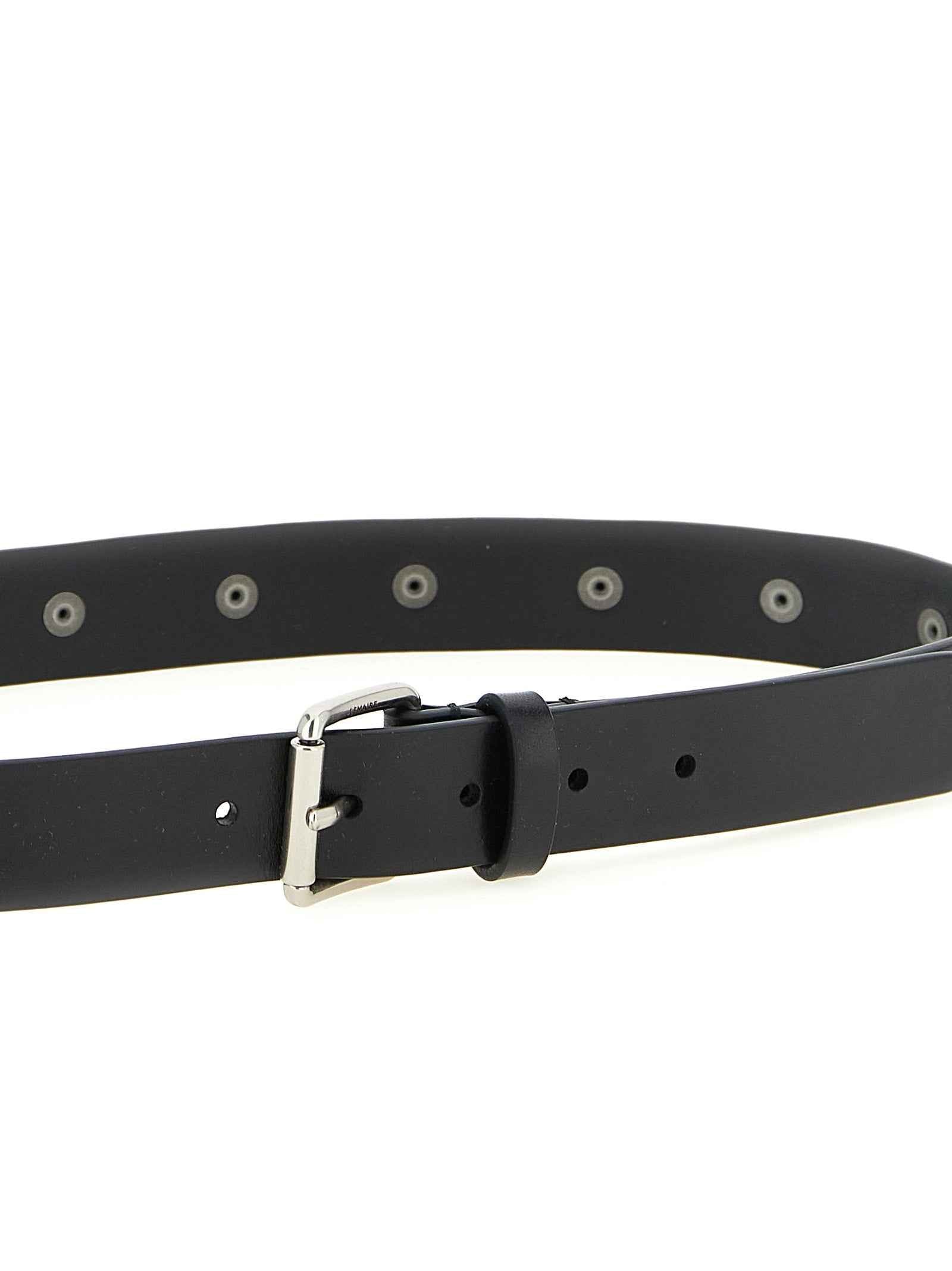 Black Calfskin Regular Belt