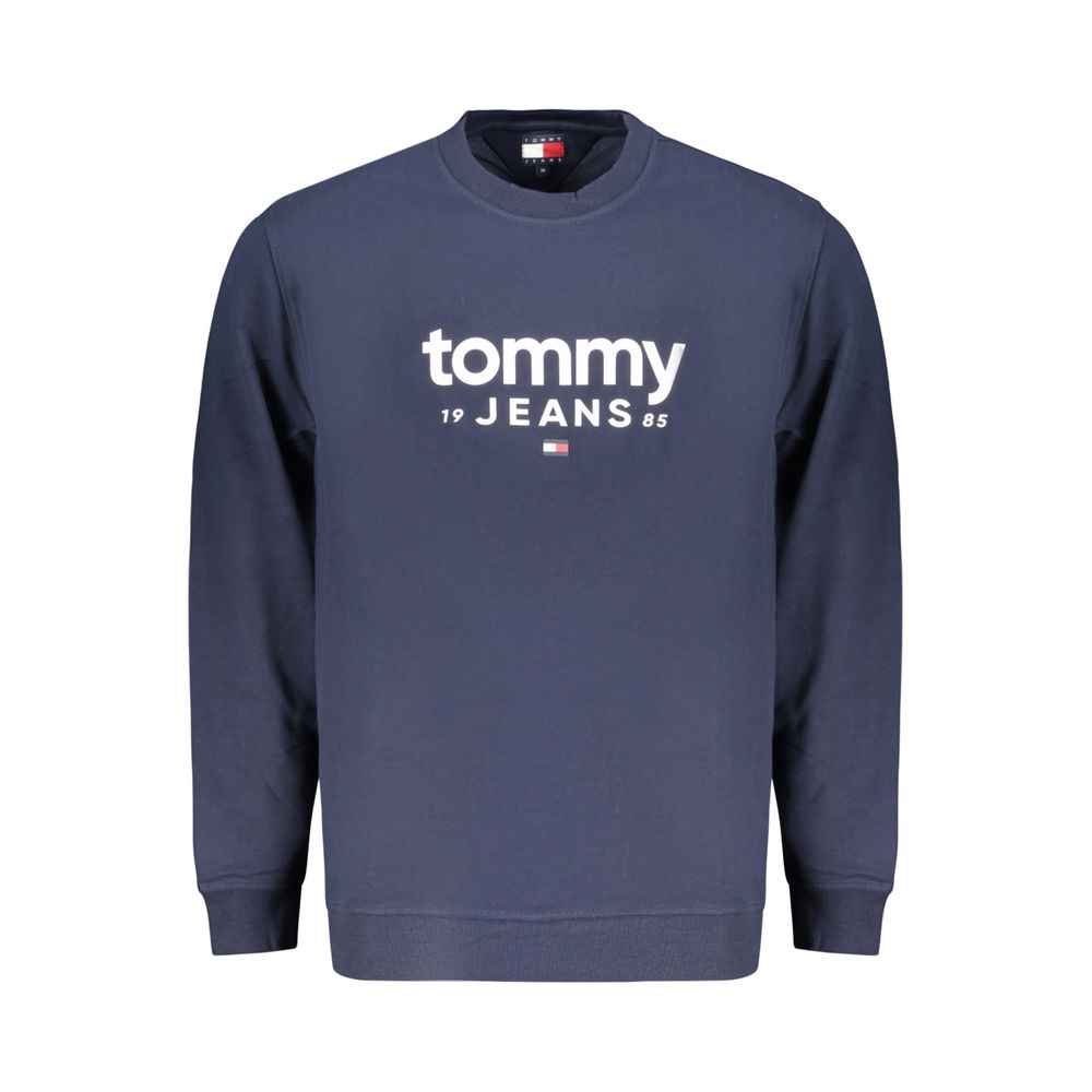 Blue Cotton Men's Sweatshirt