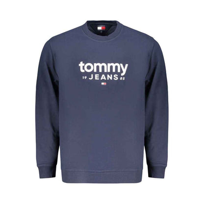 Blue Cotton Men's Sweatshirt