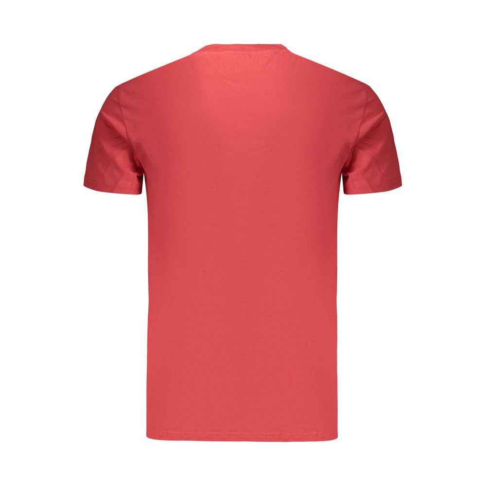 Red Cotton Men's T-Shirt
