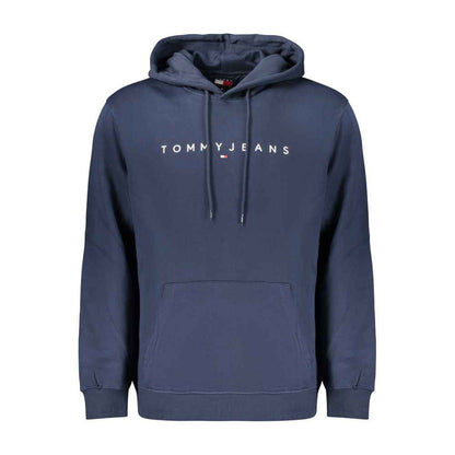 Blue Cotton Mens Sweatshirt